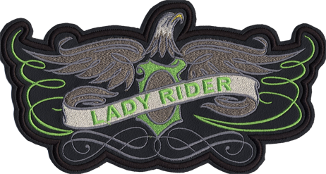 Patch Lady Rider - Bro0108vert510