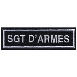 Bro 0161 - Barrette SGT d'Armes