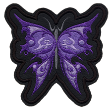 Bro0552papillon violet 122