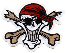 Bro0647 pirate tete de mort
